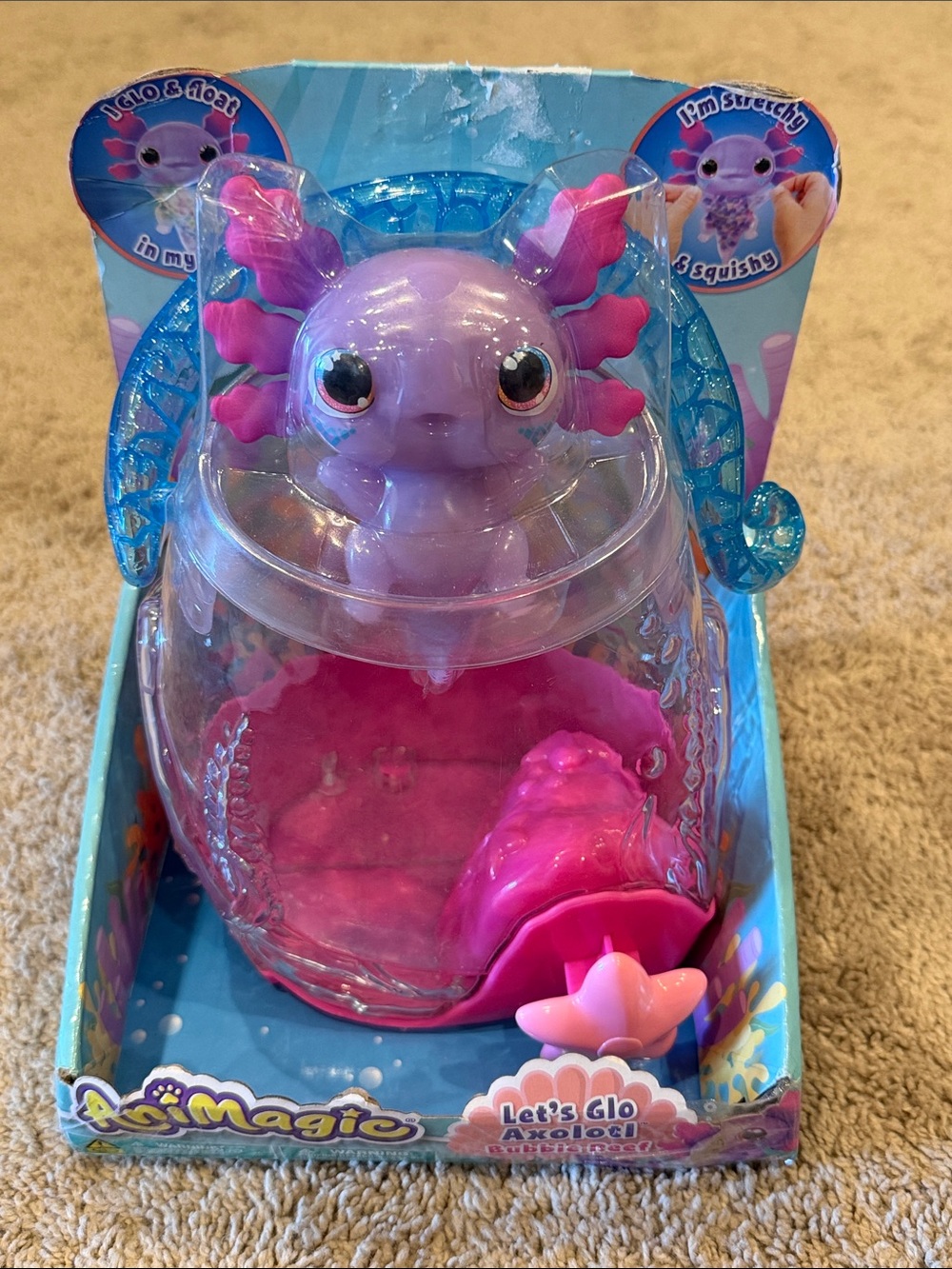 New! AniMagic Axolotl